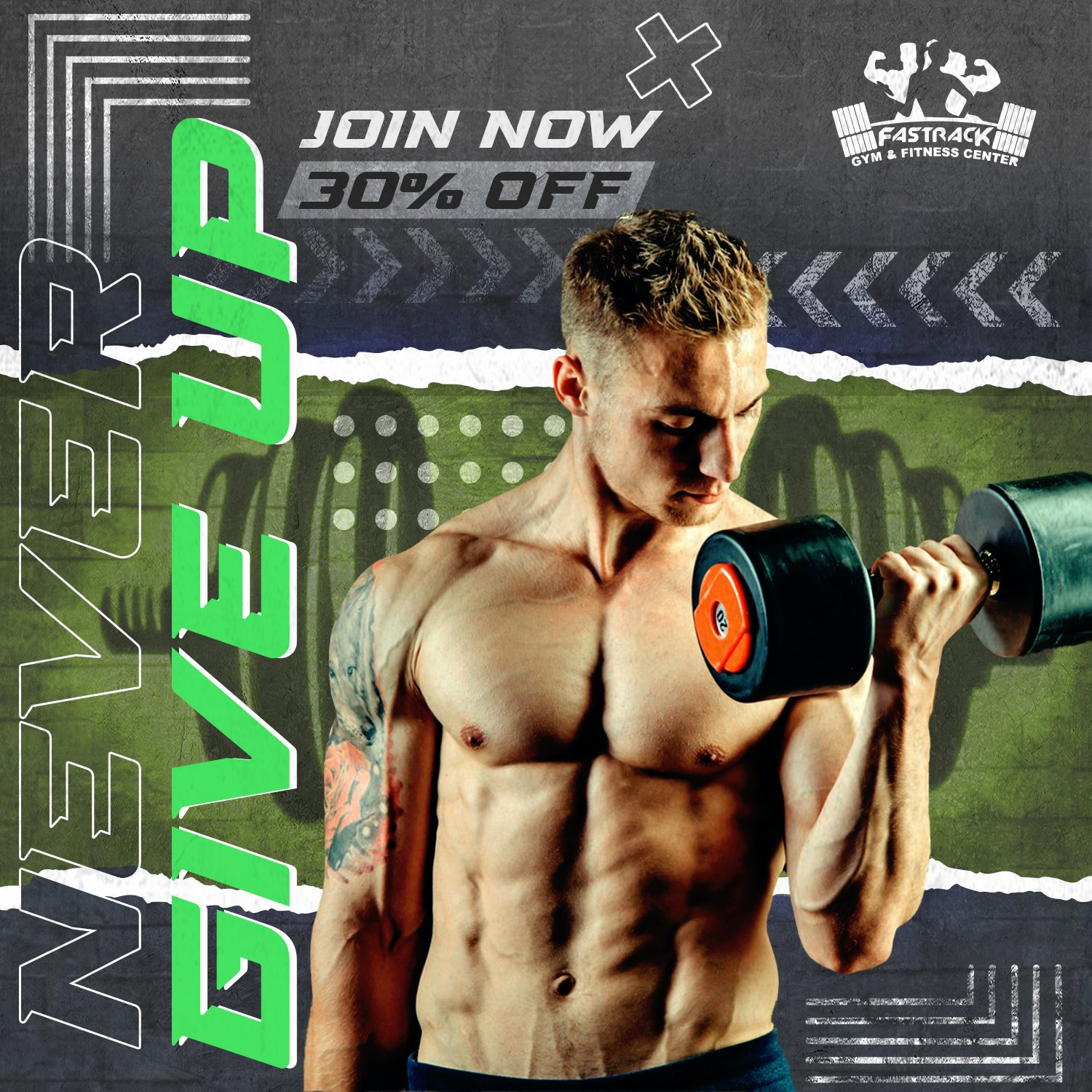 Fasttrack Gym Promotional Visuals preview